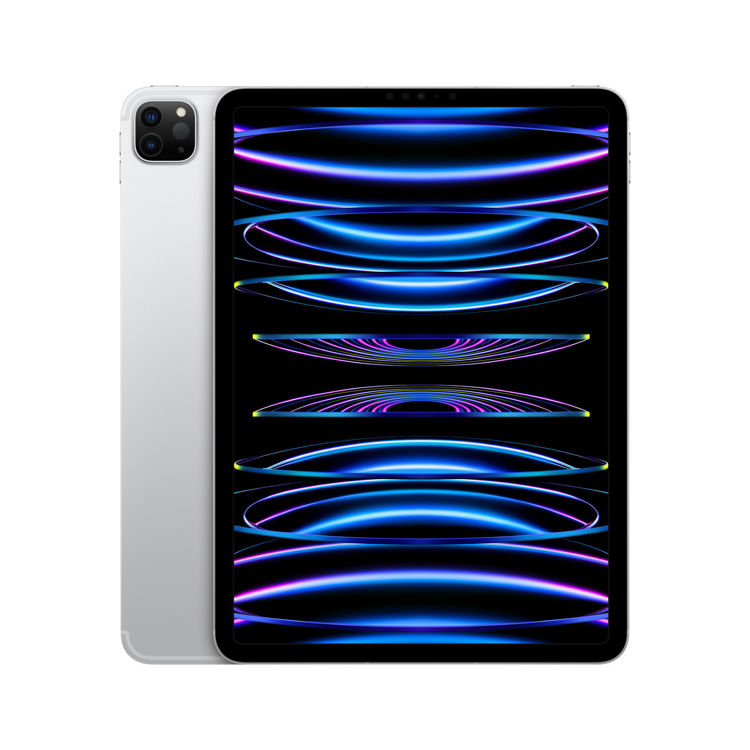 صورة iPad Pro 12.9"  Cellular 256GB Silver 2022