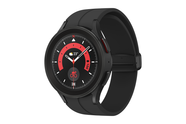 صورة Samsung Watch 5 Pro 45 Inch Black Titanium Cell